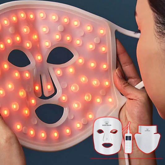 Radiance Revive 2.0 β Medical Grade Advanced LED Light Face Mask with Neck and Chest adapter