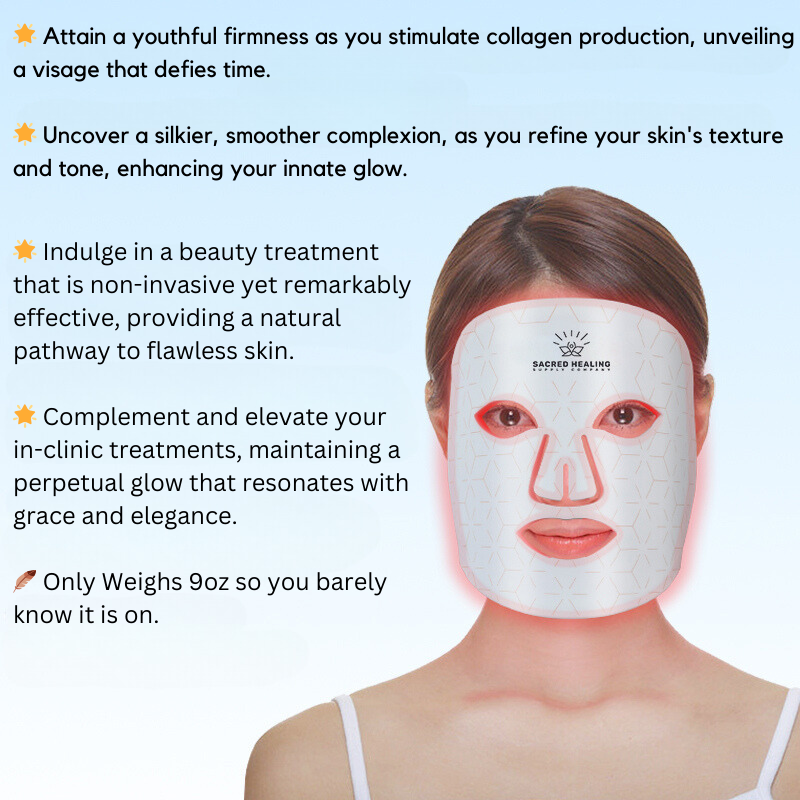 Radiance Revive 1.0 – Elevate Your Glow with Our Medical Grade Advanced LED Light Mask