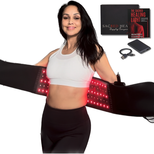 Sacred Healing Medical Grade Infrared + Red Light Therapy Belt