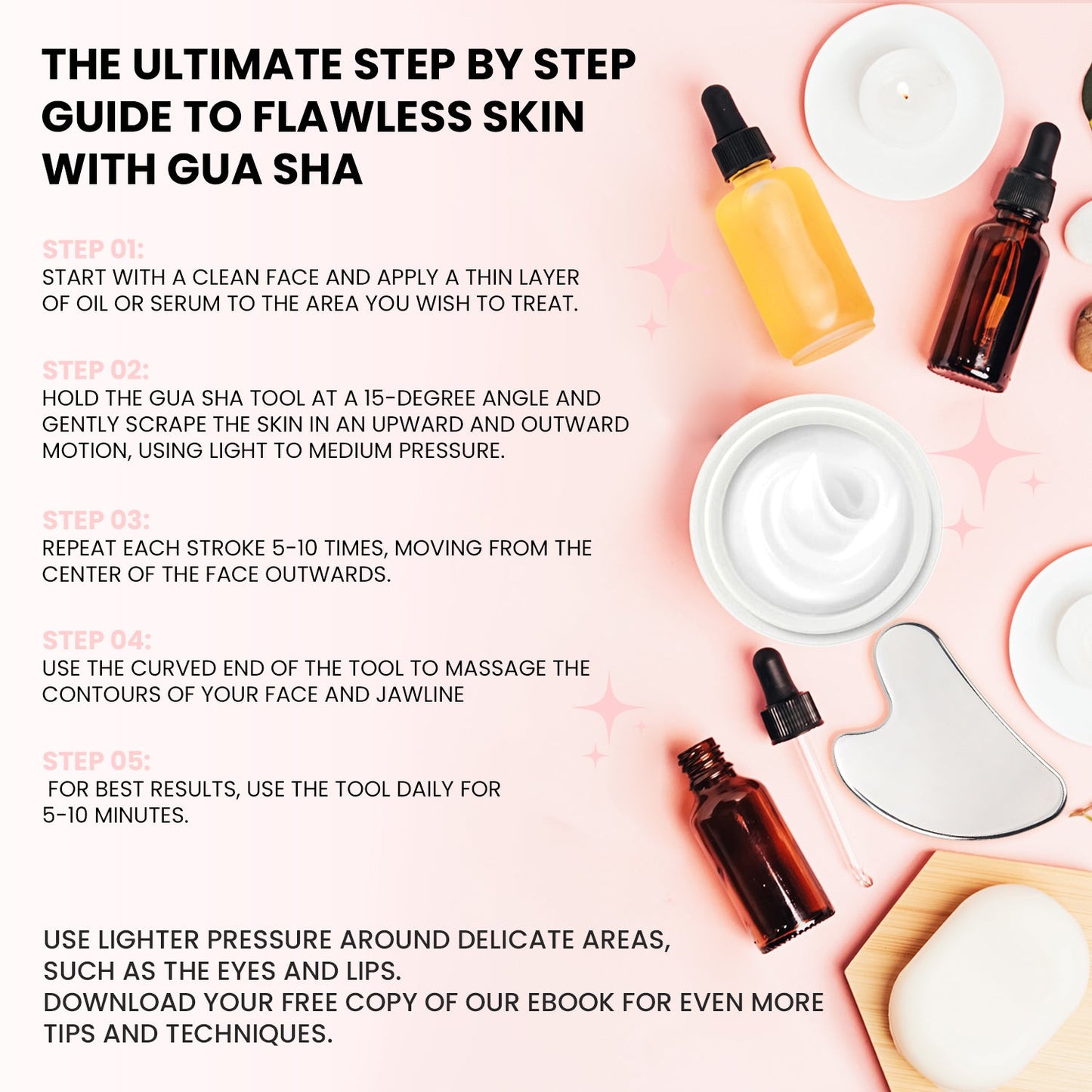 Sacred Healing Gua Sha Facial Massage Tool