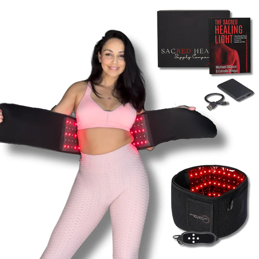 The Best Portable Red Light Therapy: Medical Grade Infrared Light Therapy Belt & eBook Set