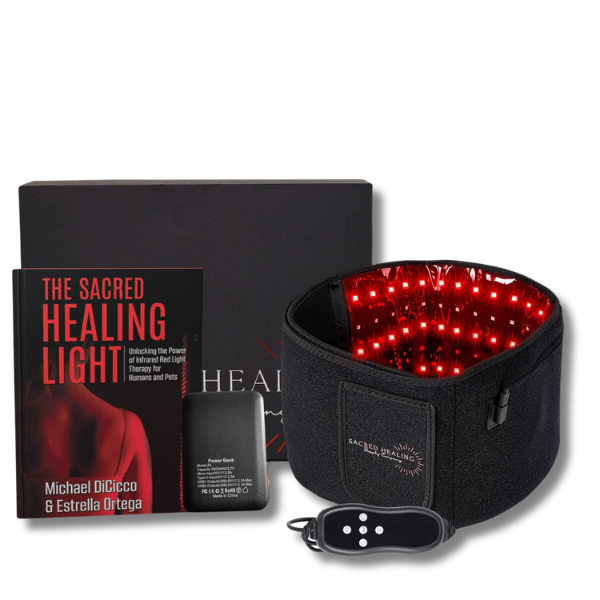 Heat Healer Body Belt - PEMF, Infrared & Red LED Therapy Device