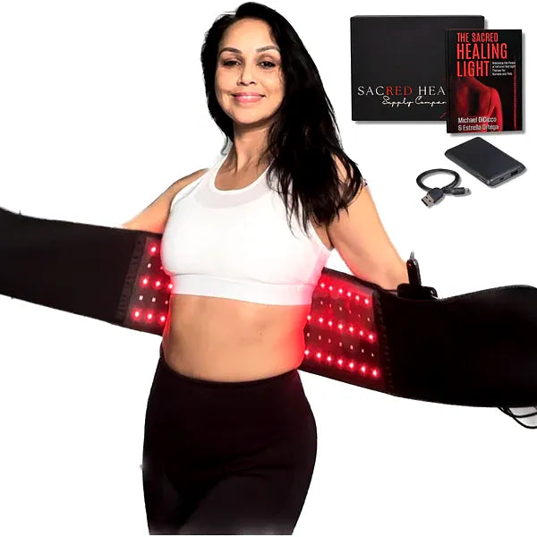 Sacred Healing Medical Grade Infrared + Red Light Therapy Belt